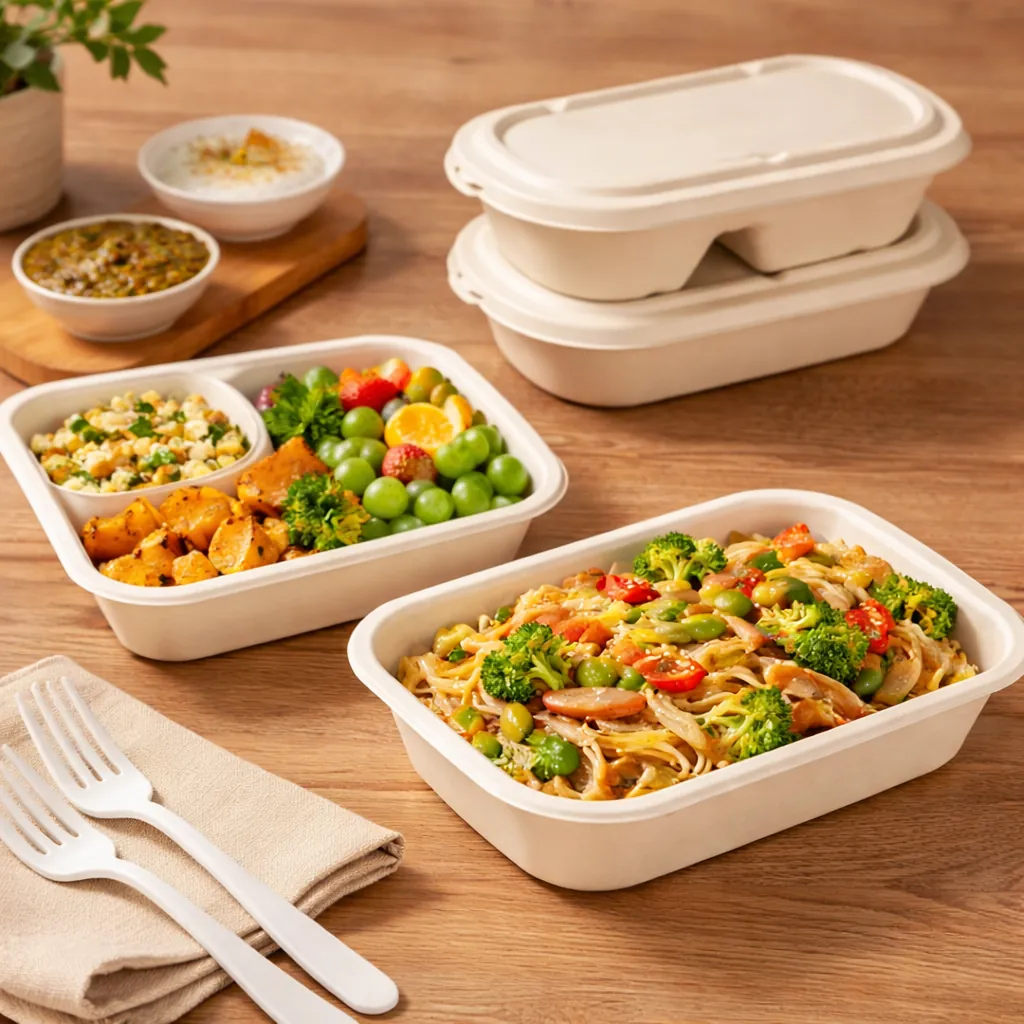 Sustainable Meal Tray Usage